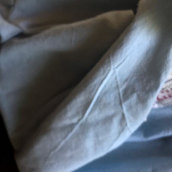 Vintage Posies Women of Maine Farmers Market Cotton Dress w Tie Women's Size 10 - Picture 11 of 13